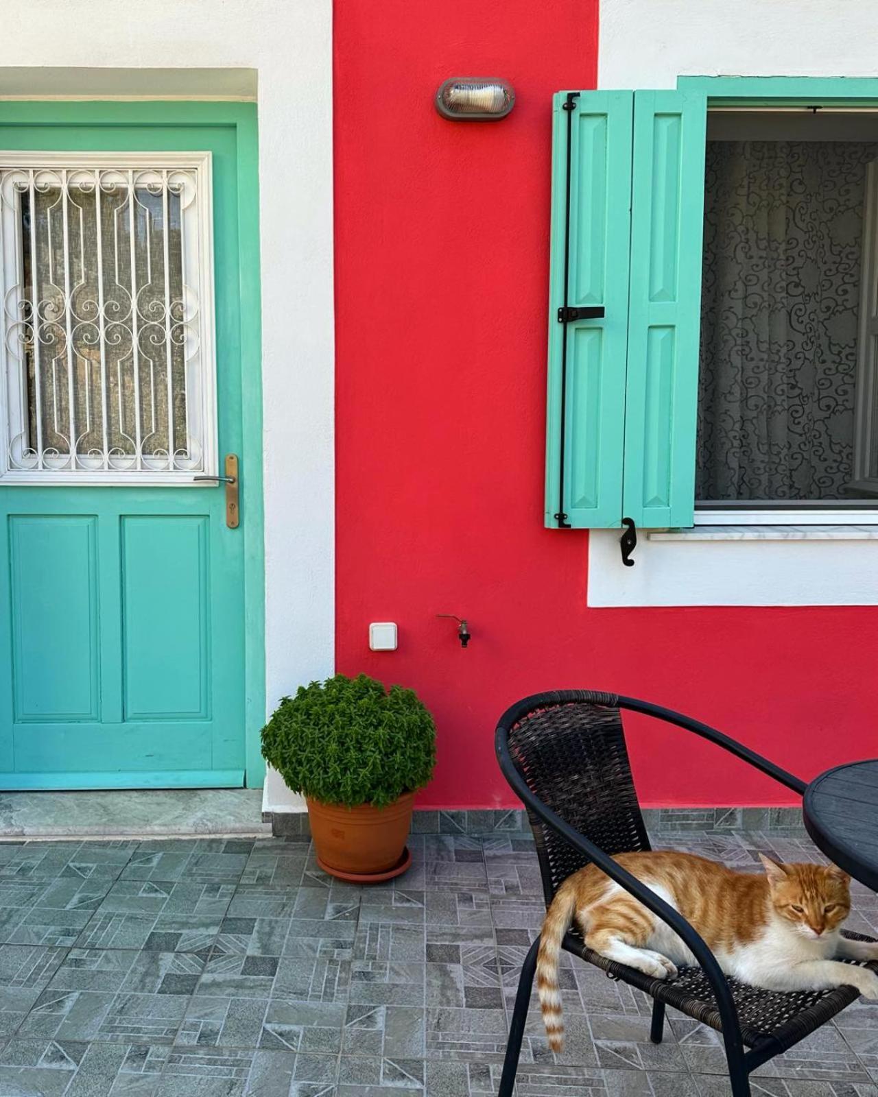 Casa Di Rosse Villa Sými Luaran gambar