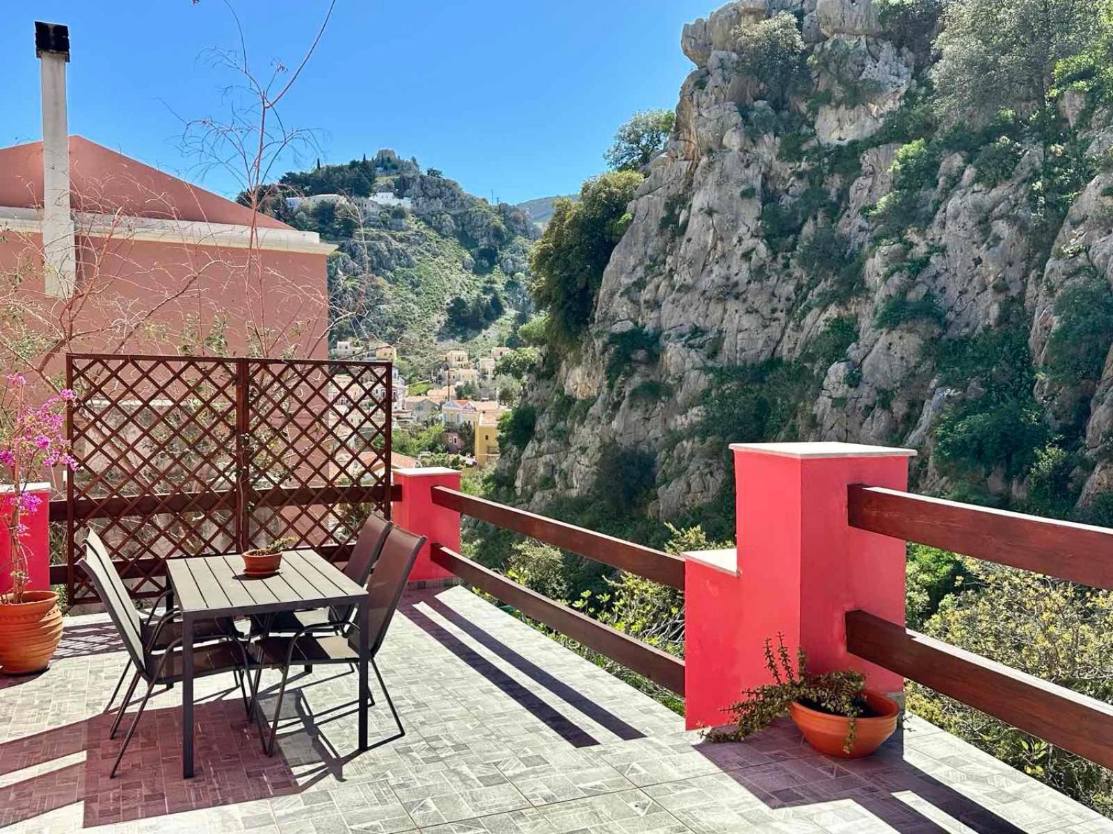Casa Di Rosse Villa Sými Luaran gambar